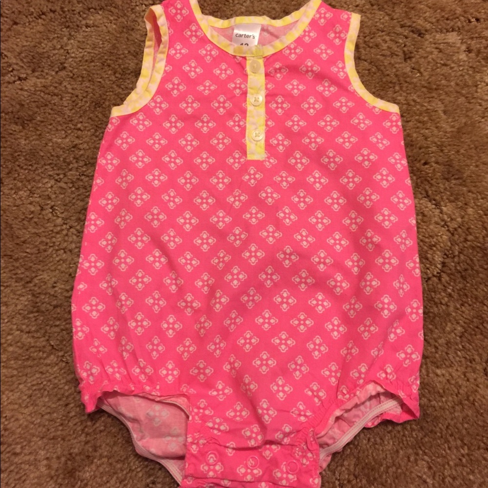 Infant girls summer romper